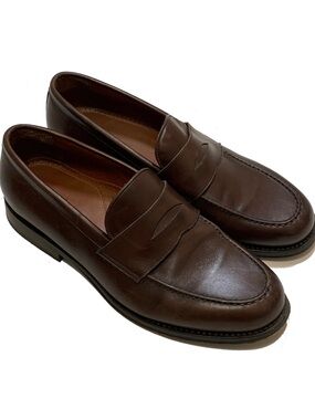 franceschetti Classic Men’s Penny Loafers in Brown